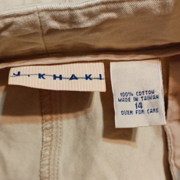 J. KHAKI women's tan size 14 shorts - Picture 17 of 17